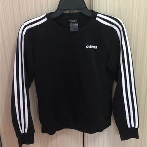 Women’s Essentials 3-Stripes Fleece Sweatshirt